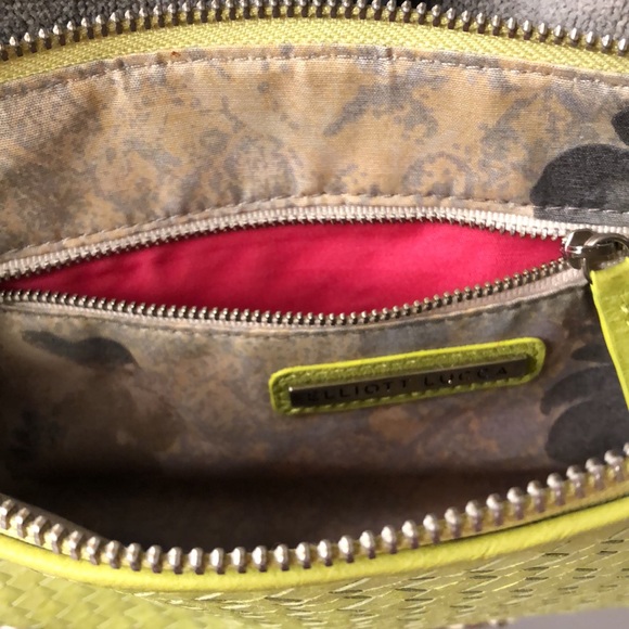 NWOT - Elliot Lucca "3-Way Demi"  Woven Leather Bag - Excellent Condition -New - Picture 11 of 13